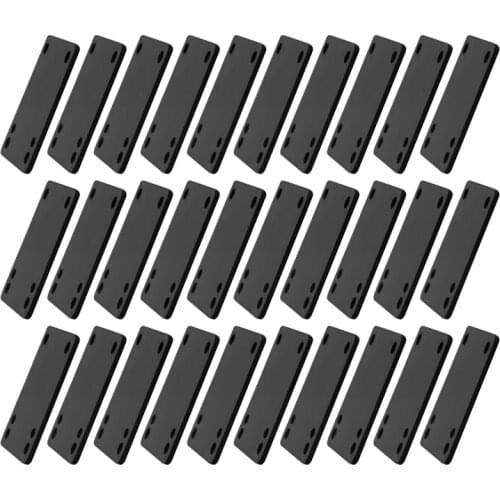 30 Pcs 3 mm Skateboard Riser Shock Pads Longboard Rise Pads Skateboard Shock Pads Soft Longboard Shockpads