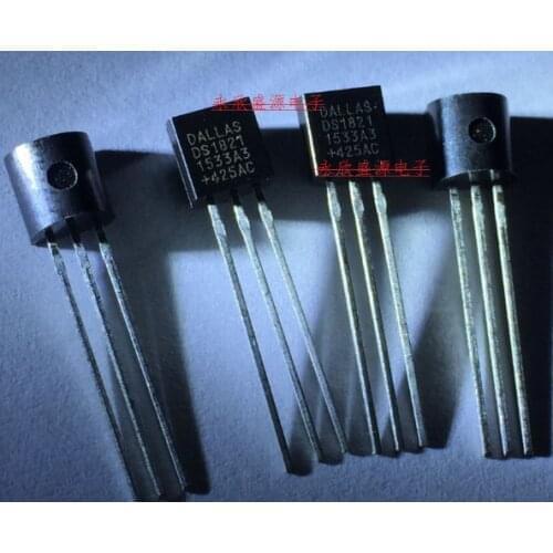 5pcs/lot DS1821C+ TO92 DS1821 DS1821C 100% New Original