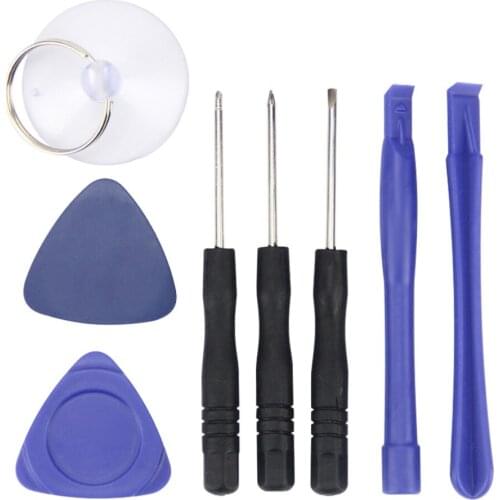 8 in 1 Mobile Phone Repair Tools Kit Spudger Pry Opening Tool Screwdriver Set For iPhone Xiaomi Samsung Smartphone 100pcs