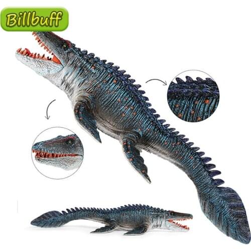 Large Simulation DIY Ocean Animal Dinosaur Fish Action Model Figures Cognition Doll Educational Toys for Children Christmas Gift