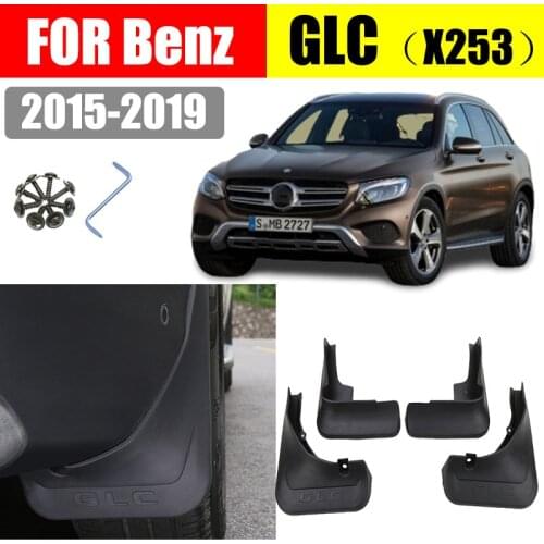 Mud flaps For Benz GLC Class X253 Mudguards Fender Mud flap splash Guard Fenders Car accessories auto styline Front Rear 4 pcs