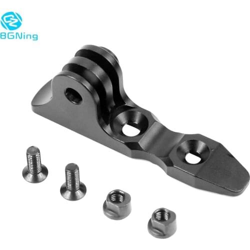 CNC Aluminum Handstop with Mount Keymod Fixed Screws For GoPro Max 9 8 7 EKEN for Insta360 ONE R Sjcam for AKASO Action Cams