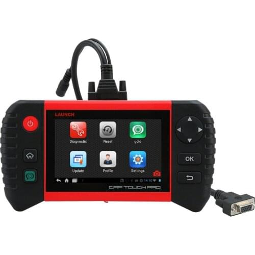 Launch CRP touch PRO obd2 car diagnostic tool battery management registration multimeter digital Oil EPB SAS DPF Reset