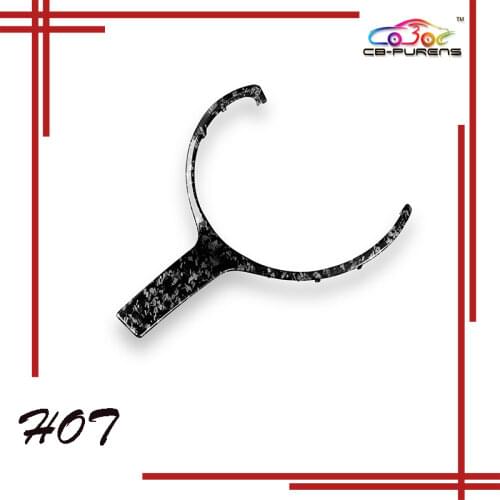 For-BMW F20 F22 F30 F31 F32 F33 F36 F10 F06 F12 F13 F15 F16 Replacement Style Carbon Fiber Steering Wheel Trim M-Sport Only