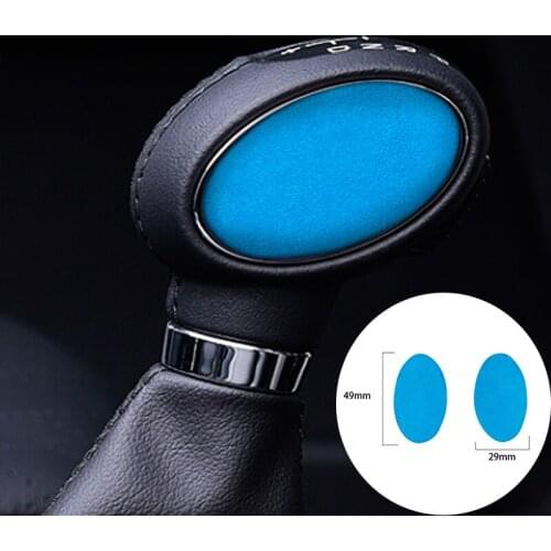 For BMW MINI F54 F55 F56 F57 F60 2014-2020 Alcantara Suede Wrap Car Gears Knob Sides Panel Strip Cover Trim Stickers Accessories