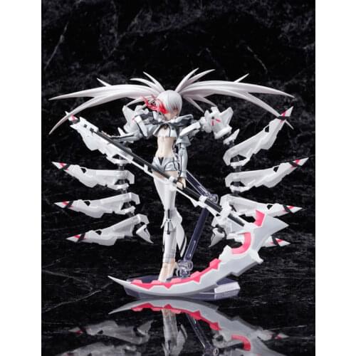 15cm SHF figura Black Rock Shooter The Game Action Figure White Premium Figma SP-033 Model Collectible Sexy Cool Girl Toy T30