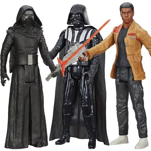 30cm Star Wars Figure Kylo Ren Stormtrooper Darth Vader Finn Luke Skywalker Ezra Bridger Action Figure Gift Toy For Children