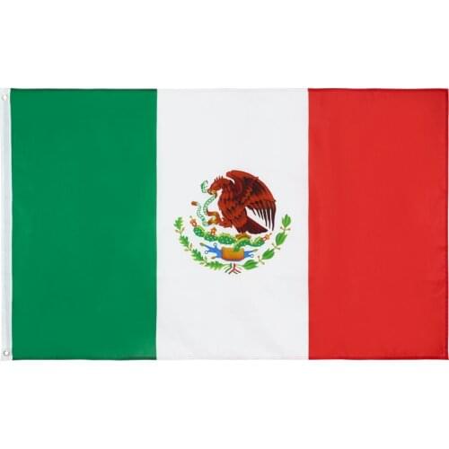 Flaglink 3x5 fts 90*150cm mx mex Mexicanos mexico flag of mexican