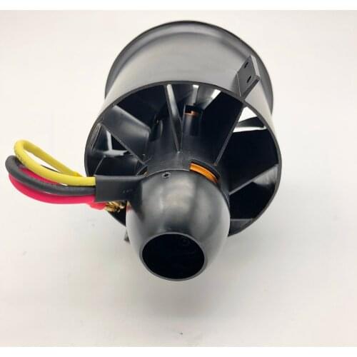 Freewing new 12-blades 80mm metal EDF with outrunner motor 3530-1680KV or 3530-1850KV 6S for rc plane model Freeshipping