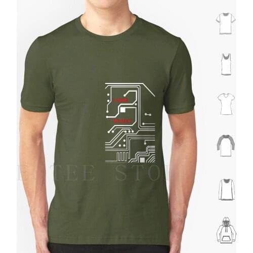 I Love T Shirt Diy Big Size 100% Cotton Technology Circuit Computer Processor Chip Science Hardware Background Motherboard Tech