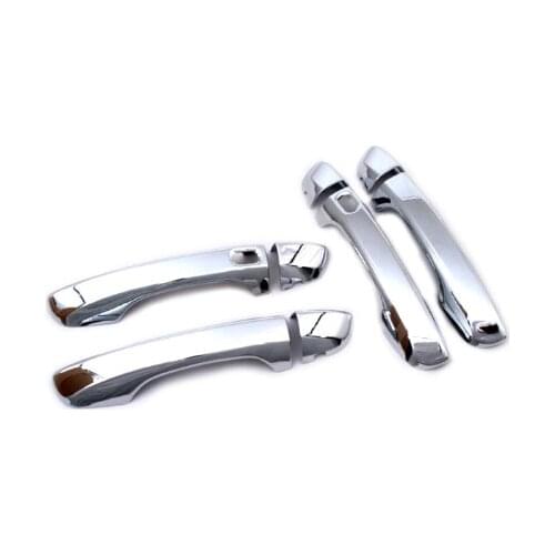 Chrome Door Handle Cover Keyless Version for VW Tiguan Mk2