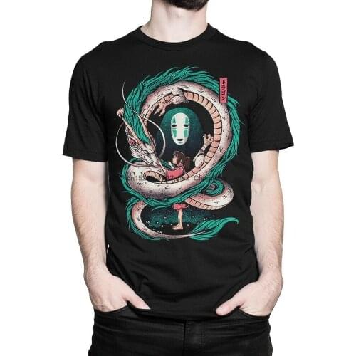 Spirited Away Art T-shirt Studio Ghibli Tee Mens Womens All Sizes