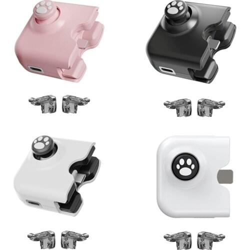 For PUBG Game Controller with L1R1 Game Trigger Joystick Gamepad with Charging Port for LOL CF