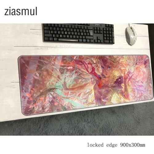 Danganronpa mousepad gamer 900x300x3mm gaming mouse pad home notebook accessories laptop best seller padmouse Professional mat