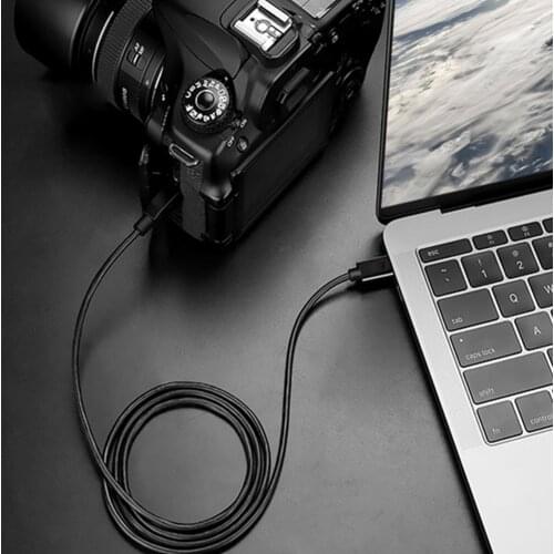 Type-C To Mini USB Interface Converter Cable Excellent Cable Quality Supports High-speed USB 2.0 Devices Up To 480 Mbps