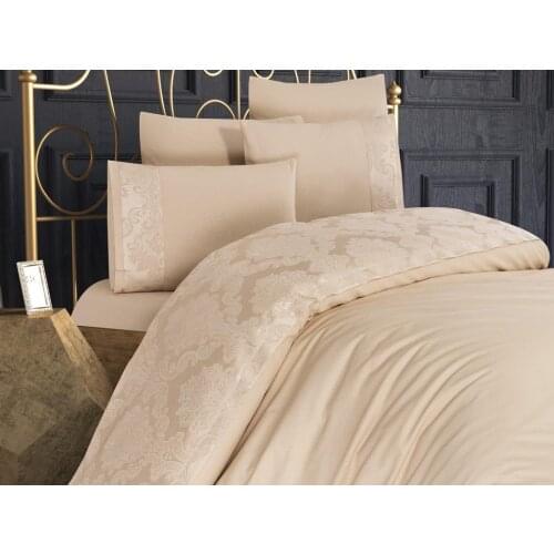 Land Of dowry Azalea Double Personality Duvet cover set Cappucino