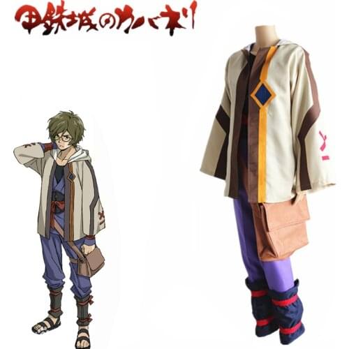 Ikoma Cosplay Kabaneri Of Iron Fortress Anime Cosplay Costume Full Outfit Set Costumes Kotetsujo No Kabaneri Unisex Costume
