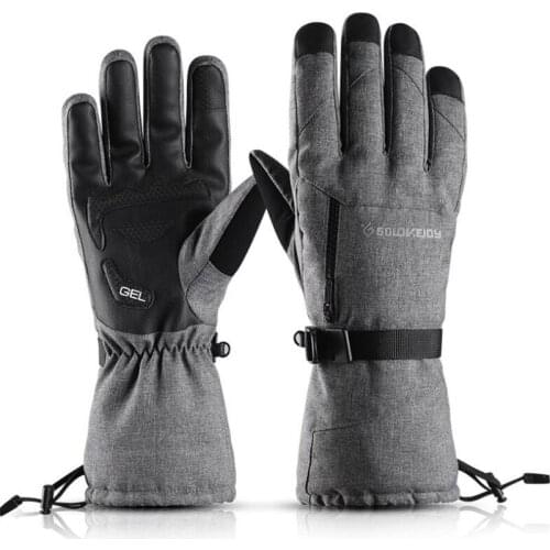 Motorcycle Gloves Snow Outdoor Sport Women Men Waterproof Warm Snowmobile Motorcycle Touch Screen Motorcycle Gloves