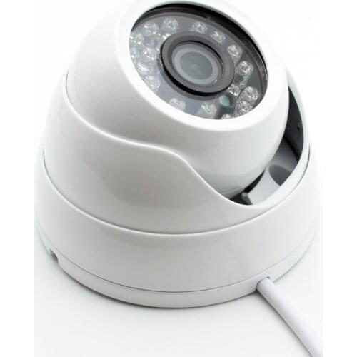 1/3" 1000TVL 24Leds Day and Night IR Color Outdoor dome CCTV Security Camera 3.6mm wide angle lens