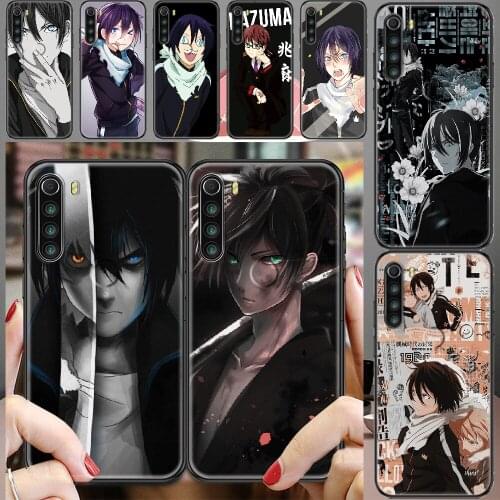 Noragami Yato Anime Phone case For Xiaomi Redmi Note 7 7A 8 8T 9 9A 9S K30 Pro Ultra black painting hoesjes pretty prime soft