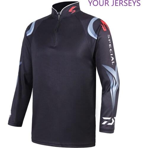 New Style Fishing Jacket Quick Dry Daiwa Shirts Men Long Sleeve Anti-UV Vests DAIWA DAWA Clothes