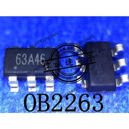 1Pieces new Original OB2263MP OB2263 type 63A46 63 SOT23-6 In stock real picture