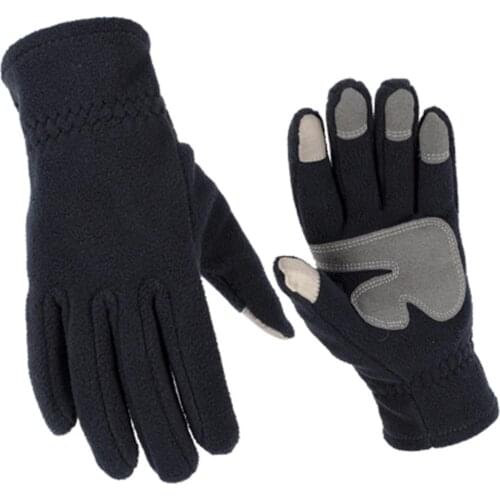 Touch-screen Cold-proof Warm Fleece Gloves Autumn And Winter Outdoor Sports Cycling Climbing Driving Skiing Gloves