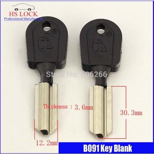 Wangli door key blank Civil key blank suit for Vertical key cutting machine keys embryo B091