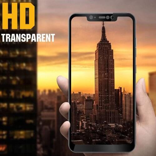 Tempered Glass Screen Protector for Xiaomi Pocophone F1 3D Anti-fingerprint 9H Hardness Tempered Glass Screen Protective Film