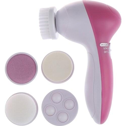1 Set Face Cleansing Brush Facial Brush Deep Cleaning Pore Cleaner Face Massage Skin Care Exfoliating Scrubber