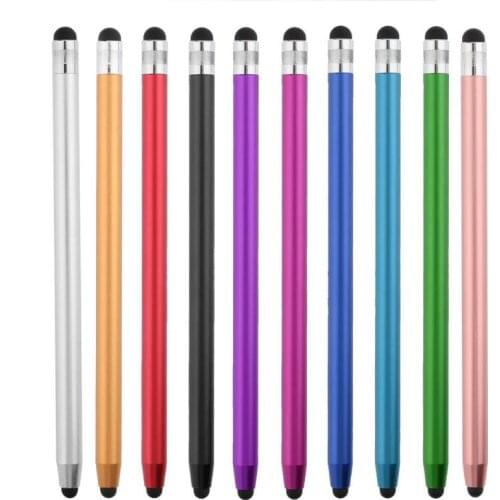 14 cmWK128 Round Dual Tips Tablet Touch Screen Pen Capacitive Stylus Drawing Pen Pad Accessories for iPhone/iPAD