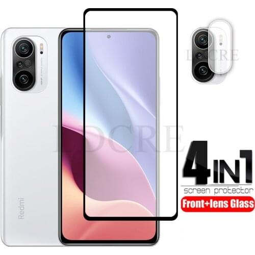 2Pcs For Xiaomi Poco X3 Glass Tempered Protective Screen Glass For Xiaomi Poco M3 Full Len Glass For Xiaomi Poco M3 Camera Glass