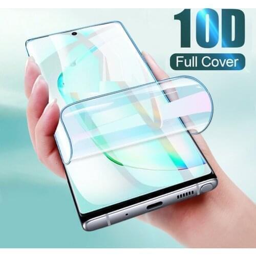 25D Hydrogel Film For Samsung Galaxy Note 10 S8 S9 S10 Plus Note 8 9 Screen Protector For Samsung S8 S9 S7 Edge Film Not Glass