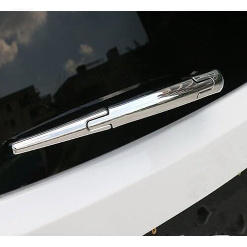 3Pcs Exterior Car Styling Cover Trim Rear Tail Windscreen Rain Wiper Trunk Blades Washer For Jeep Renegade 2015-16