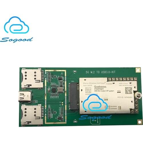 AirPrime EM9190 5G NR Sub-6 GHz and mmWave Module Qualcomm snapdragon X55 5G modem AT&T (FirstNet) docomo LGU+ Telstra Verizon