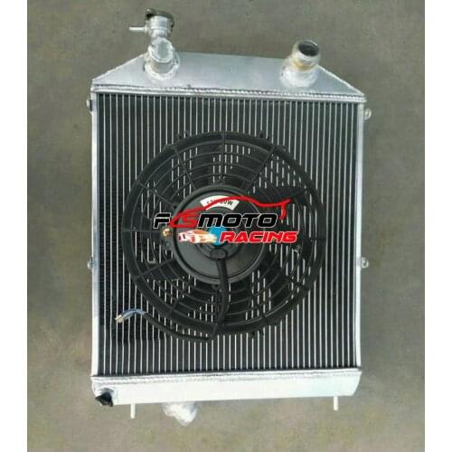 62mm Aluminum Radiator For Jaguar XK150 Roadster DHC FHC1950S 1957-1961 1959 1960 MT XK 150 Base/S/SE 3.4L/3.8L l6 & OR With FAN