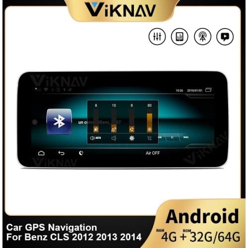 Car Multimedia Player For Benz CLS 2012 2013 2014 10.25 inch Car Radio stereo GPS Navigation screen head unit