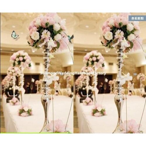 Large Floral metal flower stand centerpieces for wedding senyu0984