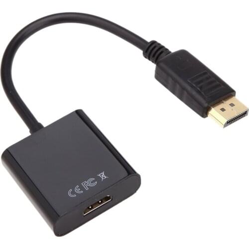 1080p Digital Cables DP Display Port Male to HDMI Female Converter Adapter Cable Display Port to HDMI Cable For Apple laptop