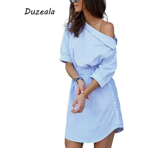 Duzeala Women's Striped Shirts