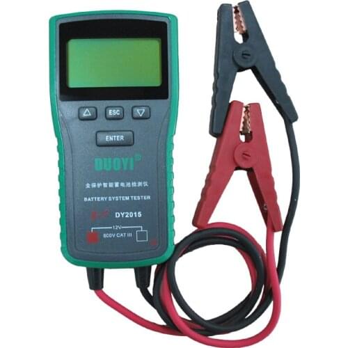 DY2015 12V Car Battery System Tester Capacity Maximum Electronic load Battery Charge Test+English manual