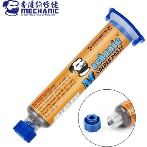 40g MECHANIC V4B45 Needle Tube Lead-free BGA Solder Paste High Temperature Welding Flux Soldering Tin Cream