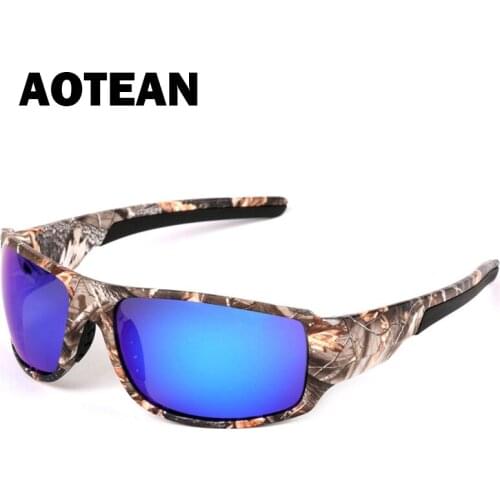 2018 Mens Camo Polarized Sunglasses Driving Glasses Camo Men Women Brand Designer UV400 Goggles Glasses Fishing Hunting Eyewear