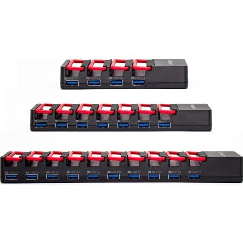 10Ports Desktop USB Charger USB Charging Station Dock& Phone Organizer Stand