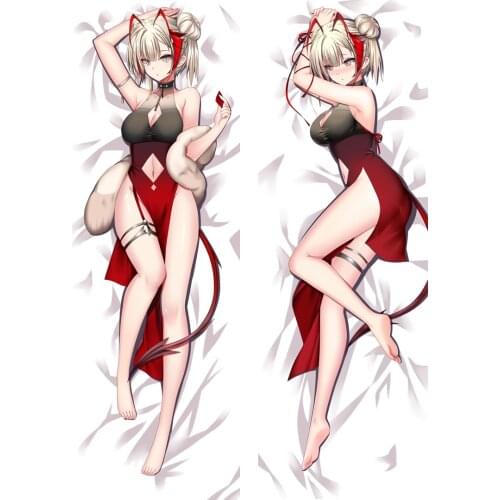 Anime Game Arknights Peach Skin Hugging Body Pillow Case 34x100cm 50x150cm Cosplay Costume Pillow Cover Gifts