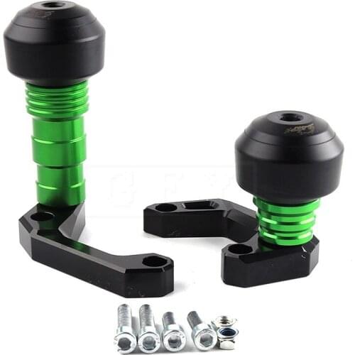 Motorcycle CNC Frame Sliders Moto Crash Falling Protection For Kawasaki Versys 650 2015 2016 Protector Accessories 15 16