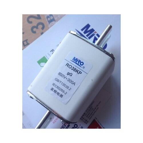 Fuses: RO38KP 800V 200A 50KA gG / RO38KP 800V 250A / RO38KP 800V 300A 350A 400A 450A 500A 550A 630A gG
