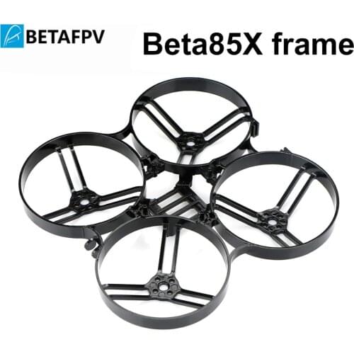BETAFPV Beta85X Frame 85mm Micro Whoop Frame for 1105-6000KV motor 4S 450mah battery F4 2S Brushless FC black white frame