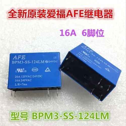 BPM3-SS-124LM 24VDC 6PIN 16A Relay