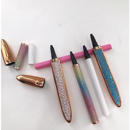 Clear Color Self-adhesive Eyeliner Pen Waterproof Eyeliner No Blooming Beauty Makeup Tool For Women To Sticker False Lashes
